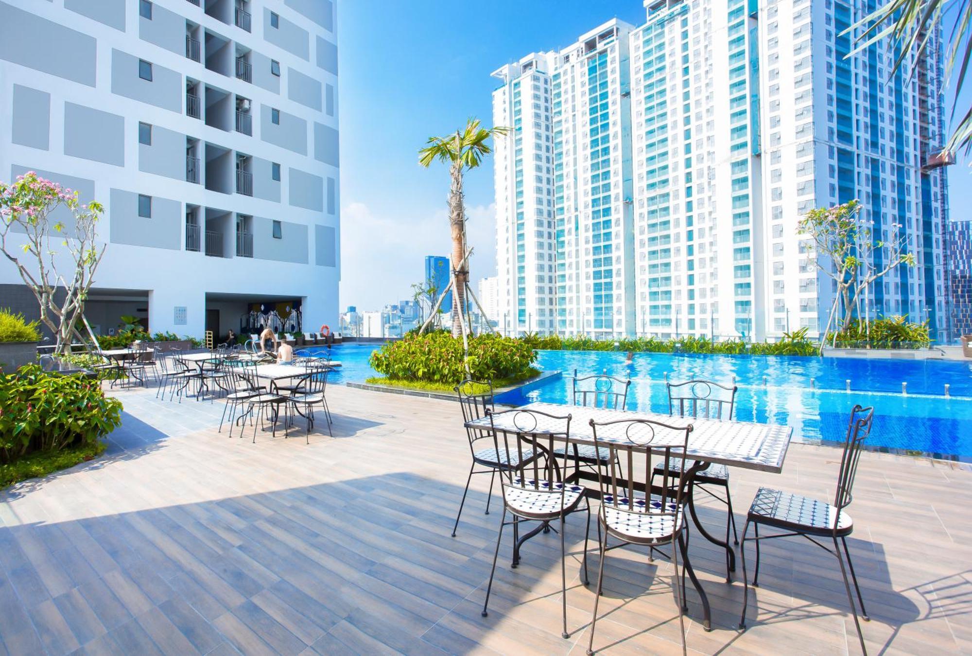 Aloha Cbd Apartment - Rivergate Tower Ho Chi Minh-stad Buitenkant foto