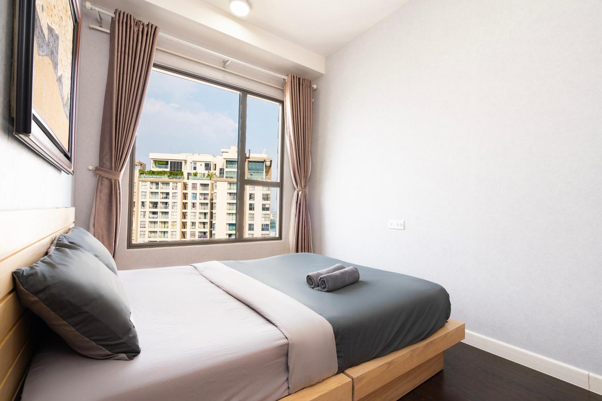Aloha Cbd Apartment - Rivergate Tower Ho Chi Minh-stad Buitenkant foto