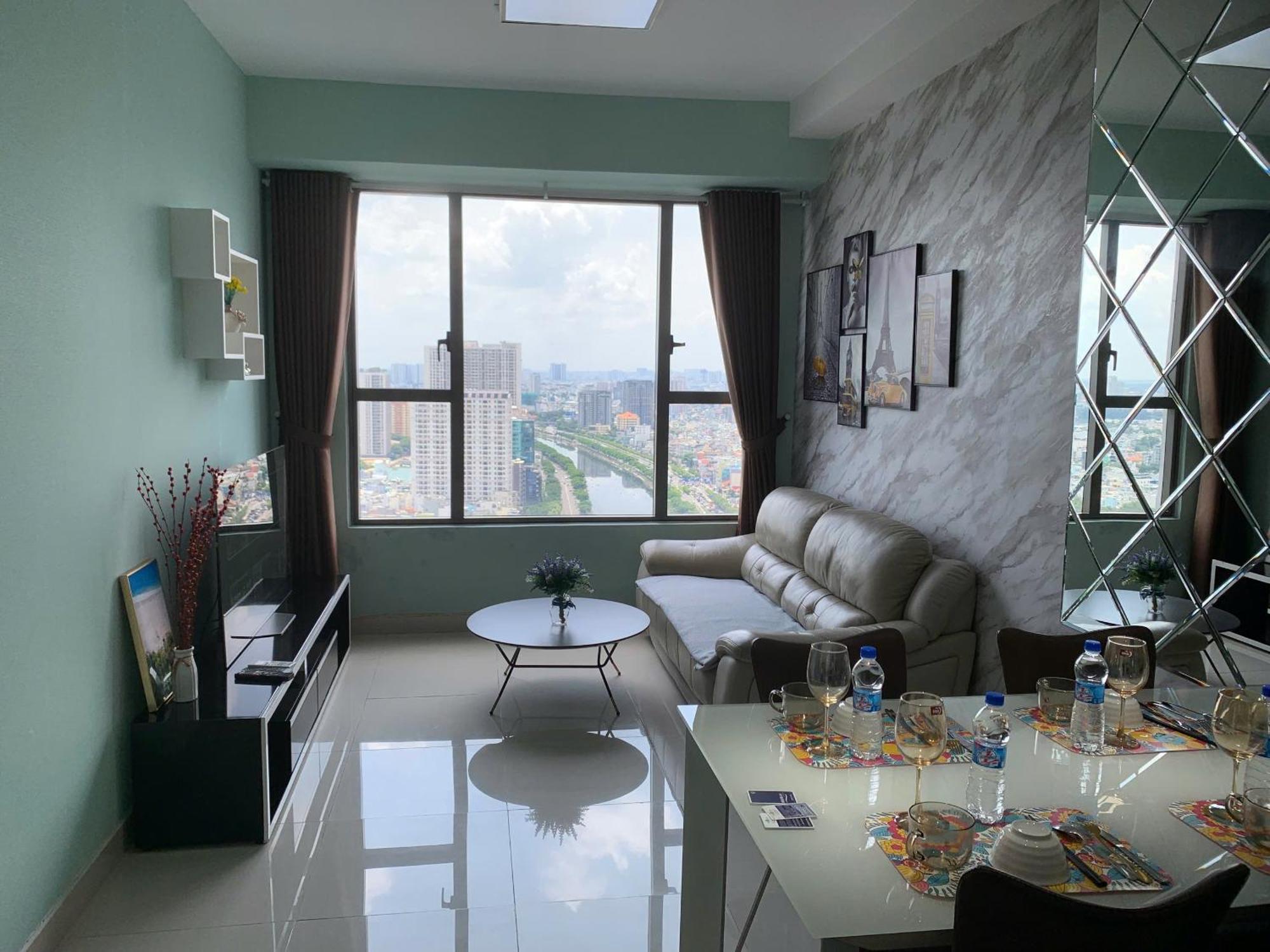 Aloha Cbd Apartment - Rivergate Tower Ho Chi Minh-stad Buitenkant foto