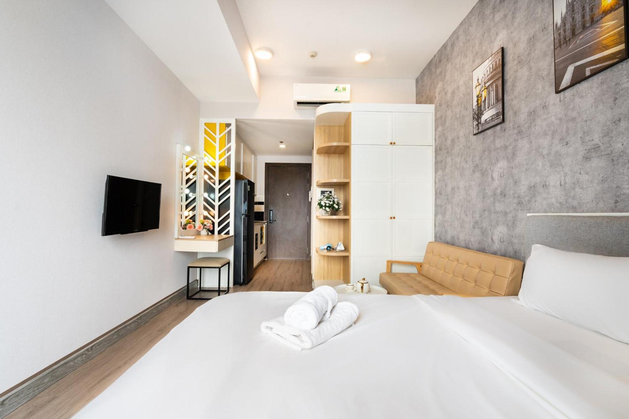 Aloha Cbd Apartment - Rivergate Tower Ho Chi Minh-stad Buitenkant foto