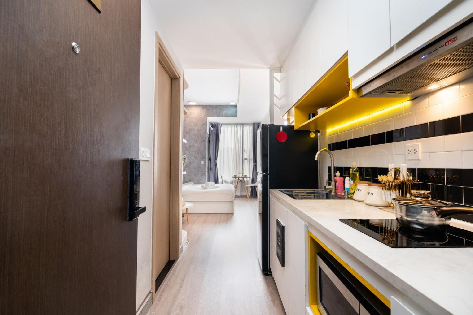 Aloha Cbd Apartment - Rivergate Tower Ho Chi Minh-stad Buitenkant foto